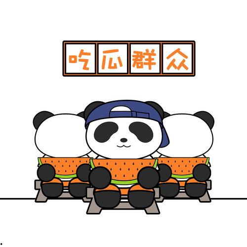 吃瓜熊猫积木,趣味拼搭，开启创意无限之旅