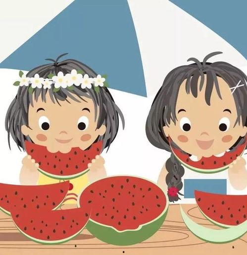 吃瓜漫画头像情侣,吃瓜漫画头像下的甜蜜日常