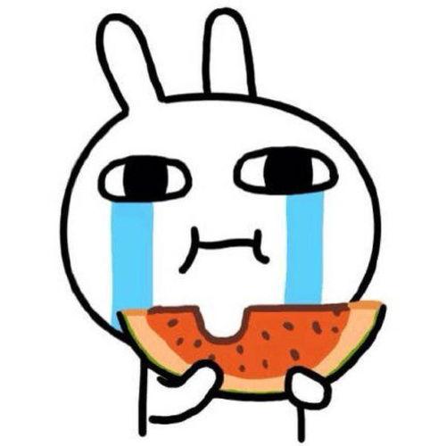 喂你吃瓜情侣头像  第2张